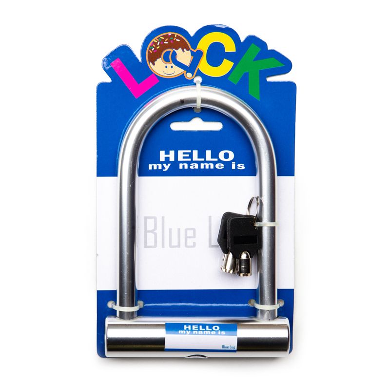 *BLUE LUG* hello u-lock (silver)