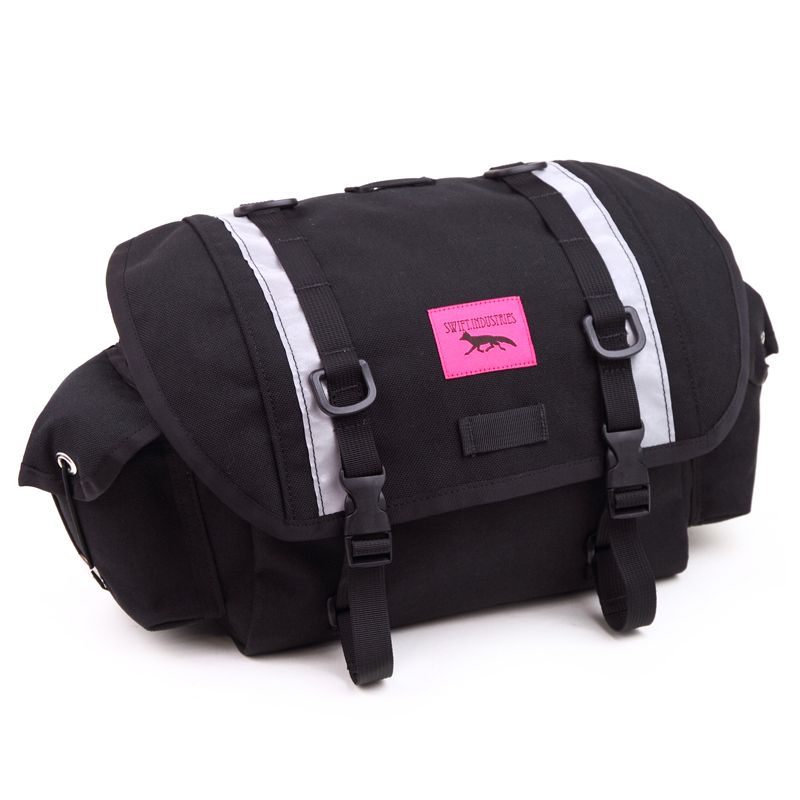 *SWIFT INDUSTRIES* zeitgeist saddle bag (S/black)