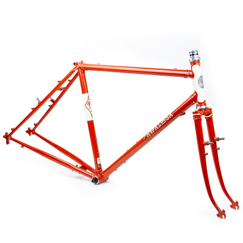 *RIVENDELL* joe appaloosa frame set (orange)