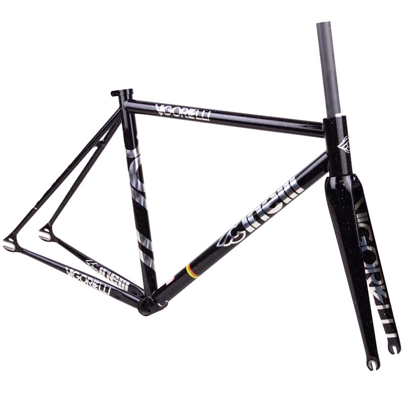 *CINELLI* vigorelli track steel frame (black night)