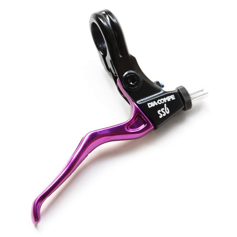 DIA-COMPE* SS-6 brake lever (purple/black/BL special) - BLUE LUG ONLINE  STORE