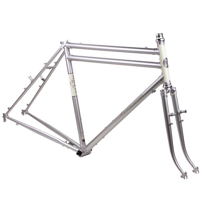 *RIVENDELL* joe appaloosa frame set (silver/58)