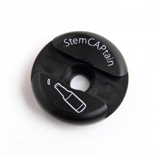 *STEM CAPTAIN* stem cap bottle opener (black)