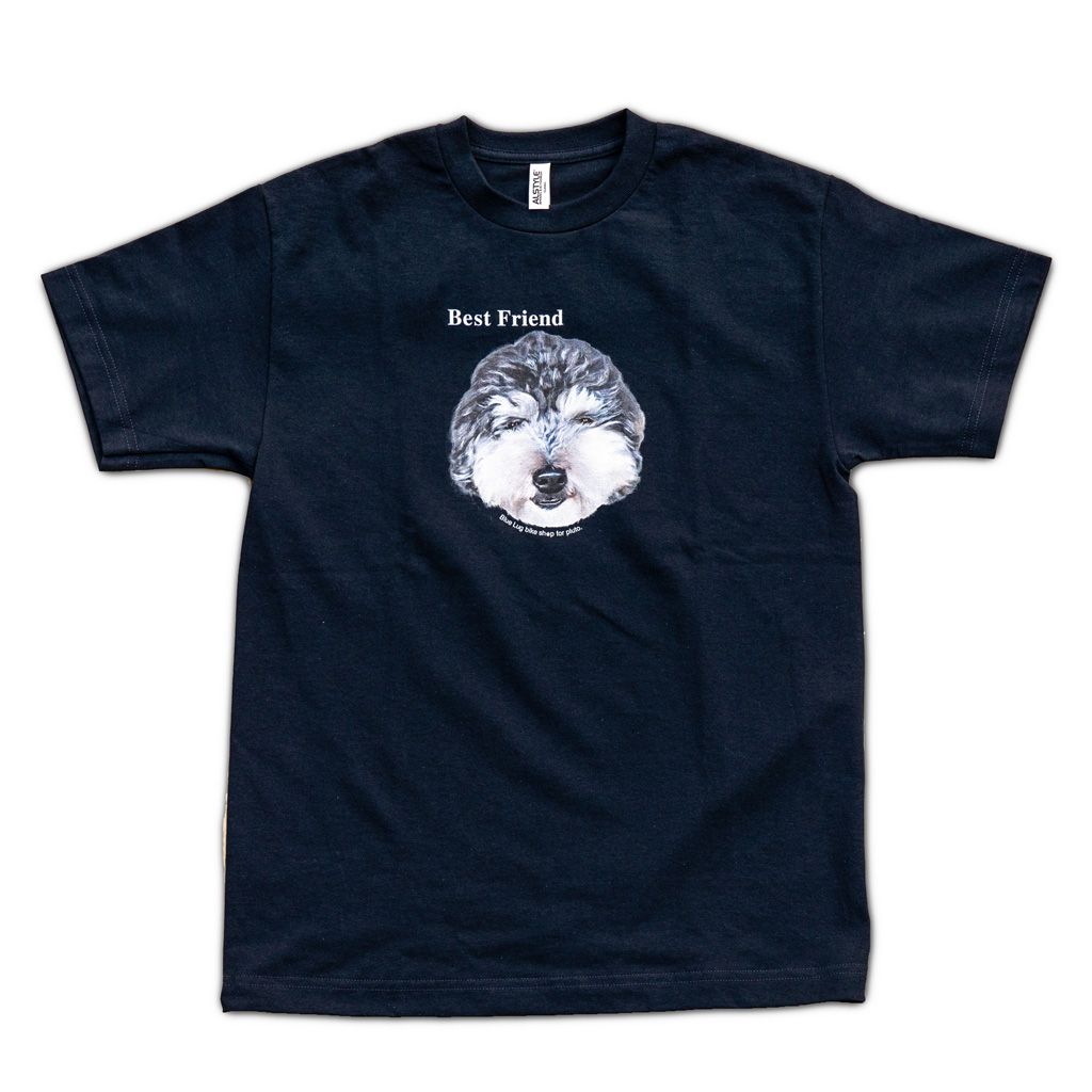 *BLUE LUG* best friend t-shirt for pluto (navy)