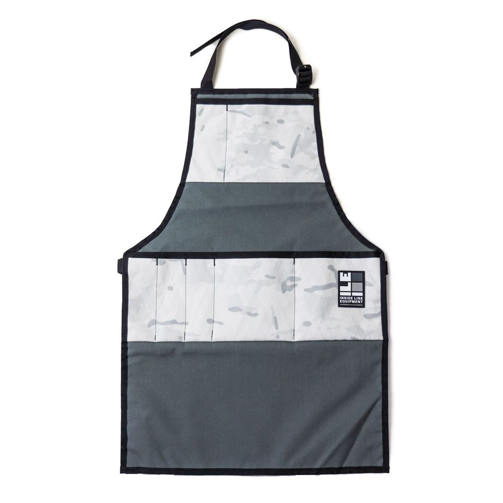 *ILE* work apron (cordura grey/x-pac alpine)