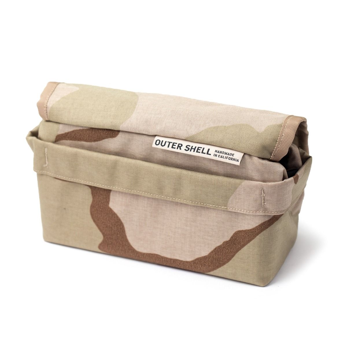 OUTER SHELL ADVENTURE* drawcord handlebar bag (desert camo