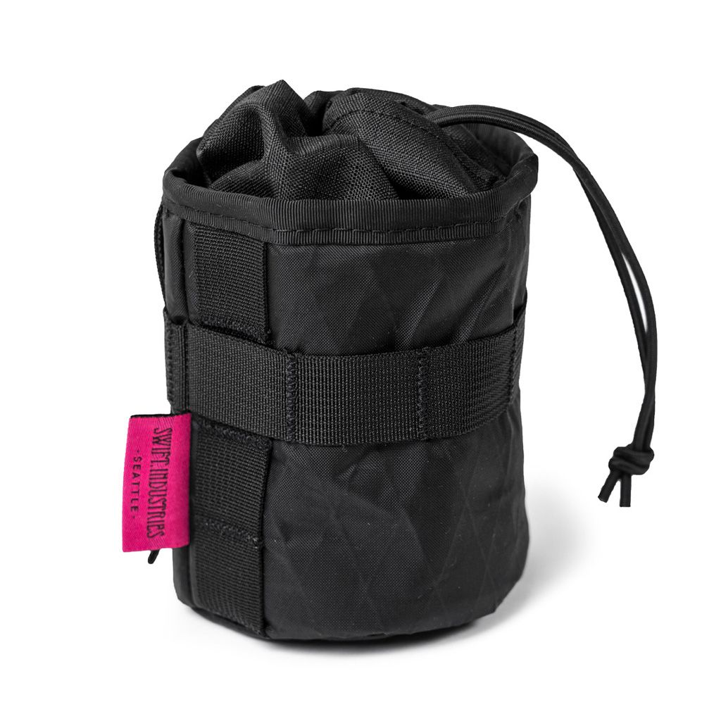 *SWIFT INDUSTRIES* side kick pouch (x-pac blk/solid black liner)