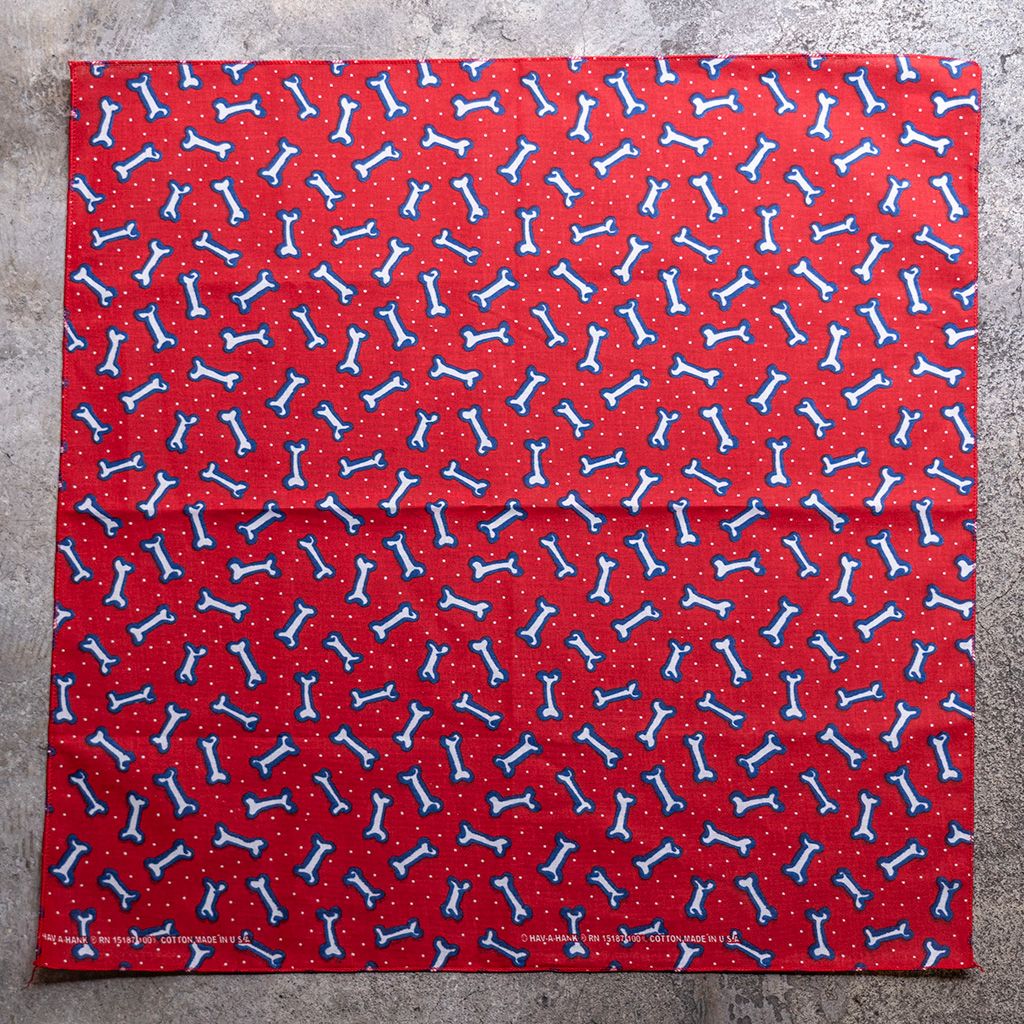 *BL SELECT* bandana (bones/red)