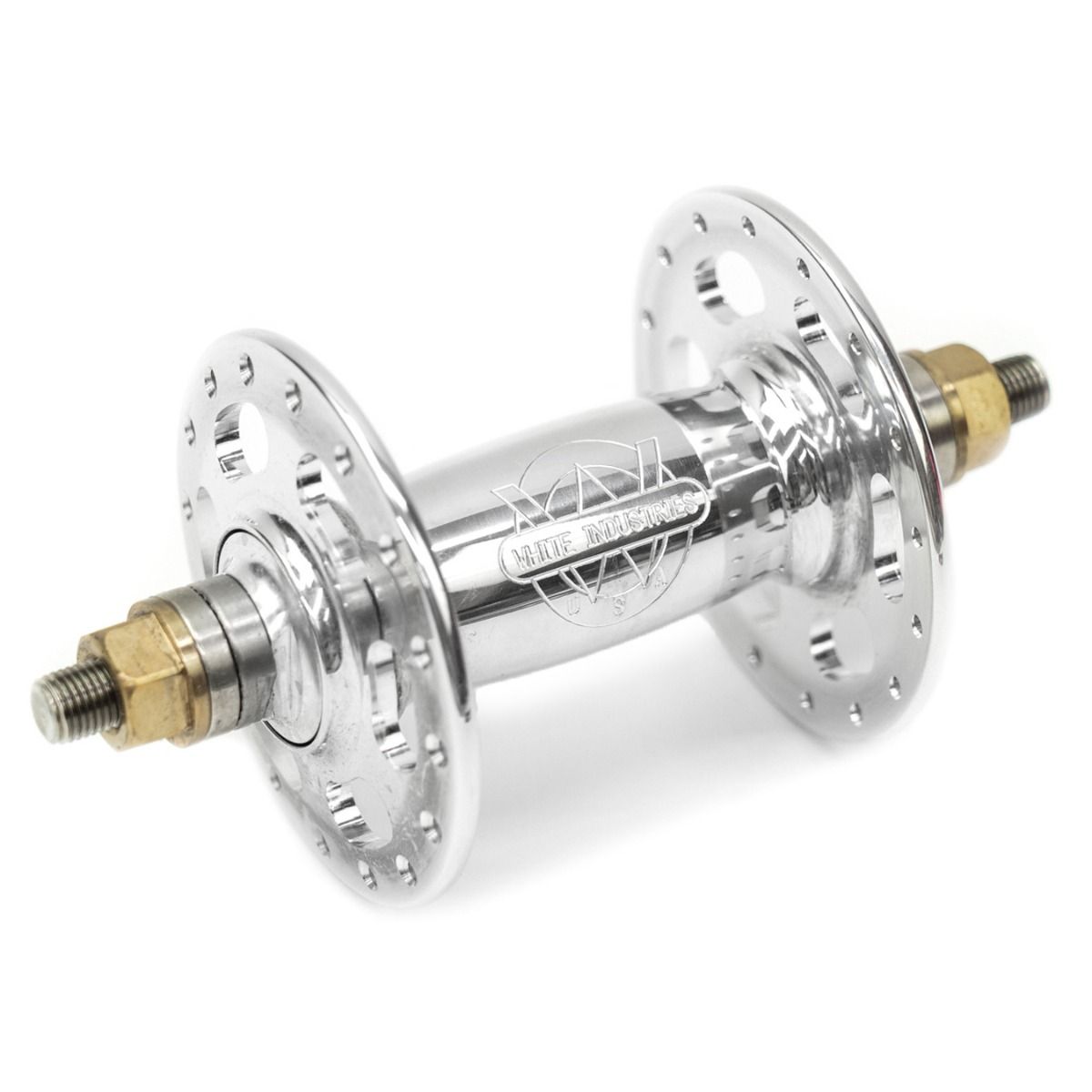 WHITE INDUSTRIES* track hub front (polish) - BLUE LUG ONLINE STORE