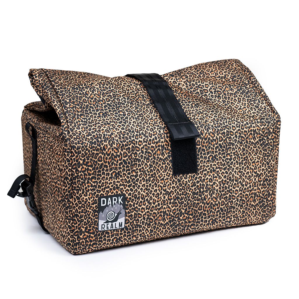*REALM* wald 139 basket bag (leopard)