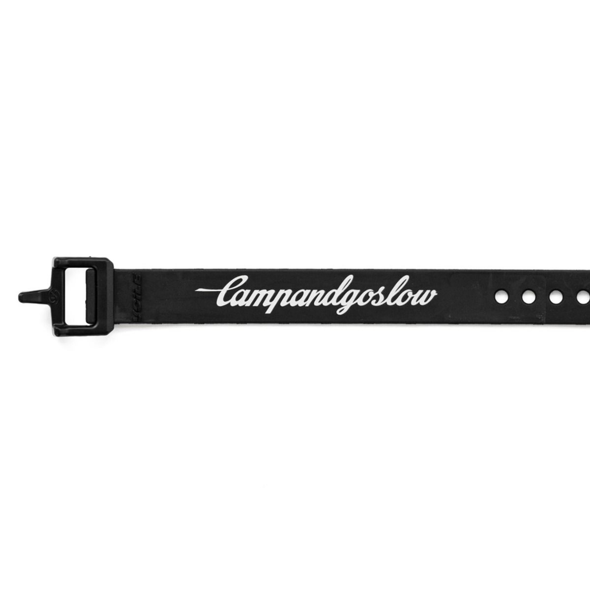 *CAMP AND GO SLOW* 15inch voile strap (black)