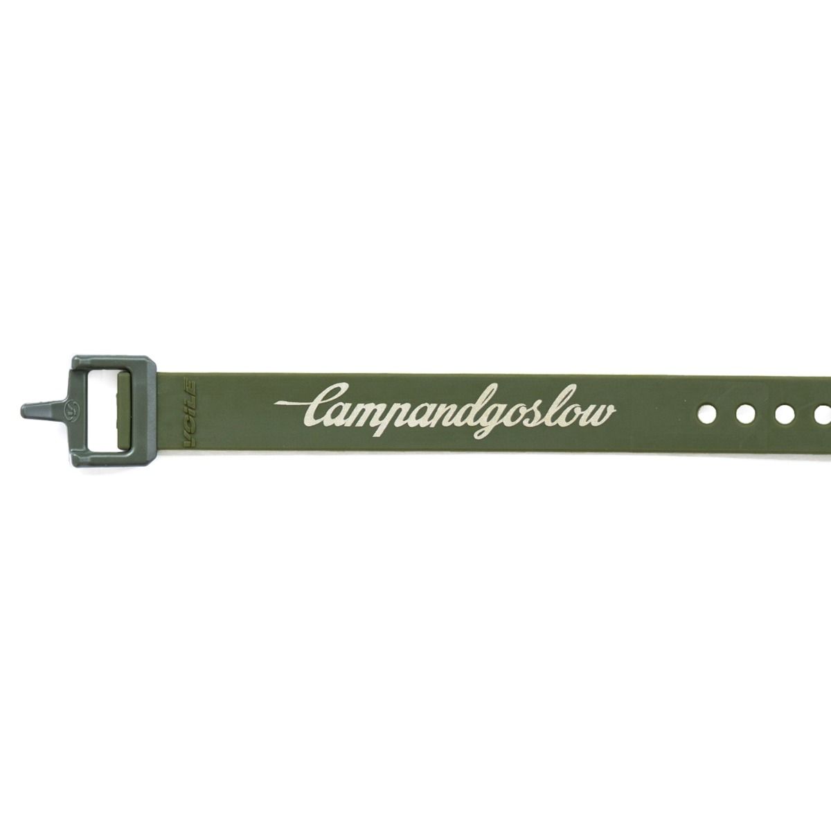 *CAMP AND GO SLOW* 15inch voile strap (olive green)