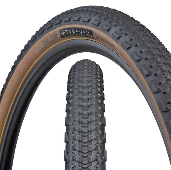 *TERAVAIL* sparwood tire (black/tan)