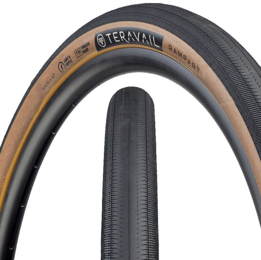 Teravail Rampart Tire Black Tan