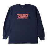 *BLUE LUG* japanese kana logo long sleeve t-shirt (navy)