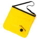 *FAIRWEATHER* packable sacoche (yellow)