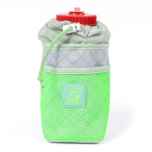 *BLUE LUG* stem pouch (ecopak light gray/mesh green)
