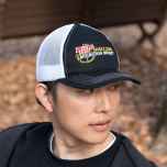 *BLUE LUG* half send MTB cap (black)