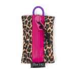 *BLUE LUG* kozeni pouch (leopard/grape)