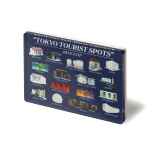 *BLUE LUG* tourist spots magnet (navy)