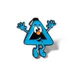 *BLUE LUG* onigirikun pins (blue)