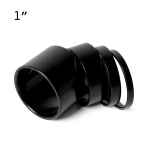 *NITTO* cr-mo spacer 1" (black)