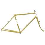 *RIVENDELL* joe appaloosa frame set (lime olive)