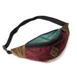 *ATMOSPHERE MOUNTAIN WORKS* pole creek fanny bag (burgundy/coyote)