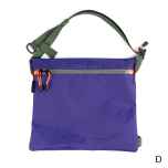 *YANCO* zip musette (purple/D)