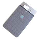 *BLUE LUG* padding pc sleeve (navy check)