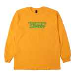 *BLUE LUG* japanese kana logo long sleeve t-shirt (gold)