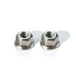 *RUNWELL* elite hub nut (silver)　