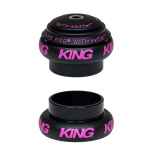 *CHRIS KING* nothreadset 1 1/8 inch (two tone black punch)