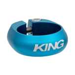 *CHRIS KING* seatpost collar (matte turquoise)