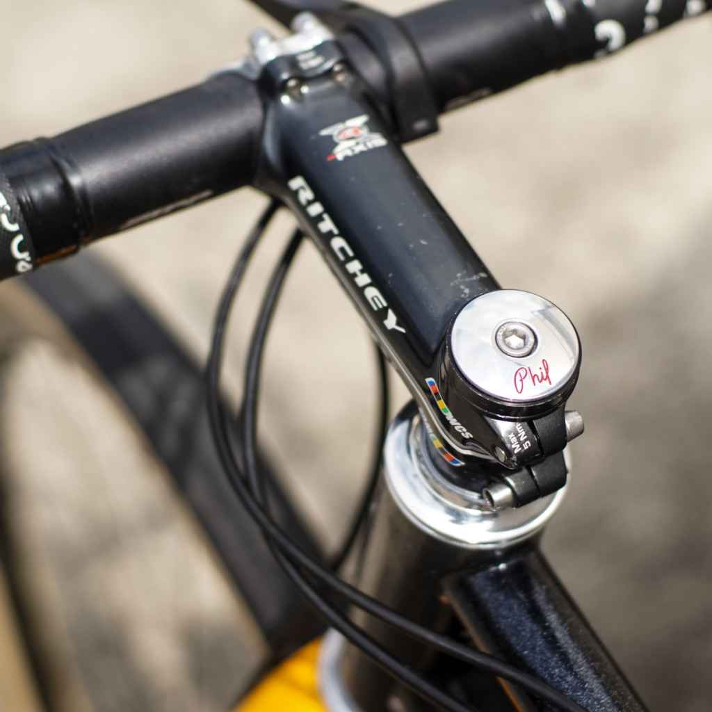 PHILWOOD* 1.5 tapered headset (silver) - BLUE LUG ONLINE STORE