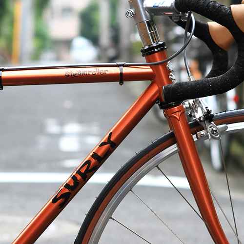 SURLY *steamroller new frame decal set (white) - BLUE LUG ONLINE STORE
