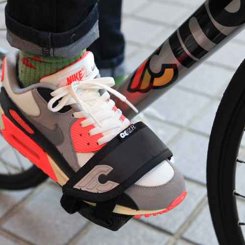 全国どこでも送料無料！ BLUE - (grey) set strap foot kinks CINELLI* LUG STORE ONLINE パーツ