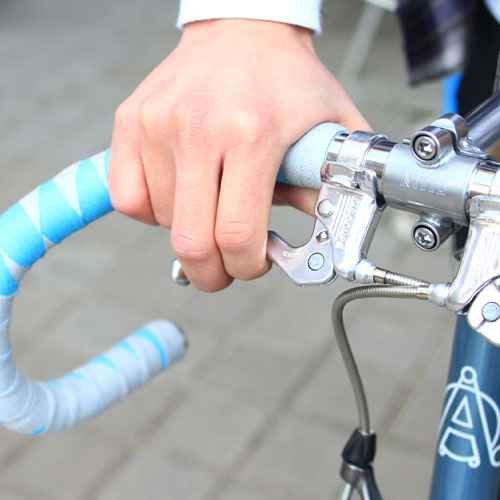 ダイアコンペ ブレーキ、シフター、ドロップハンドル