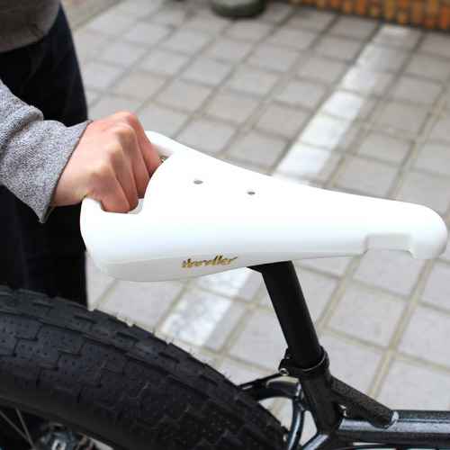 KASHIMAX* handler saddle (black) - BLUE LUG ONLINE STORE