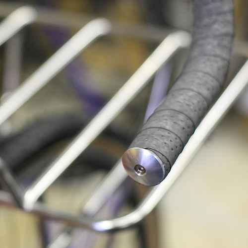 VELO ORANGE* alloy bar end (silver) - BLUE LUG ONLINE STORE