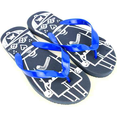 BLUE LUG* rokkaku boy beach sandal (blue) - BLUE LUG ONLINE