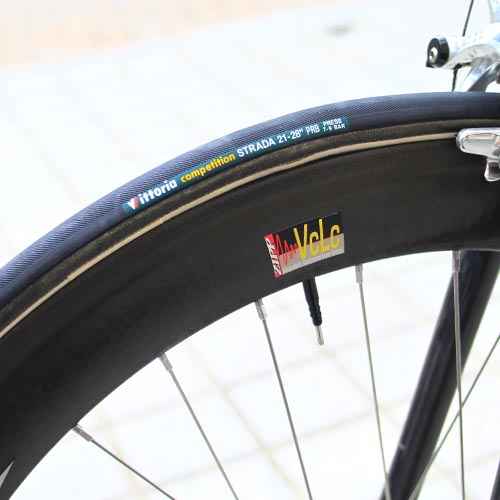 VITTORIA* strada tubular tire (all black) - BLUE LUG ONLINE