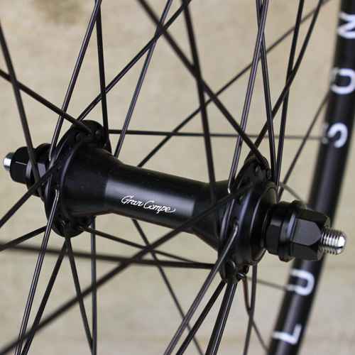 H+Son Archetype/Gran Compe II wheelset - black | Retrogression