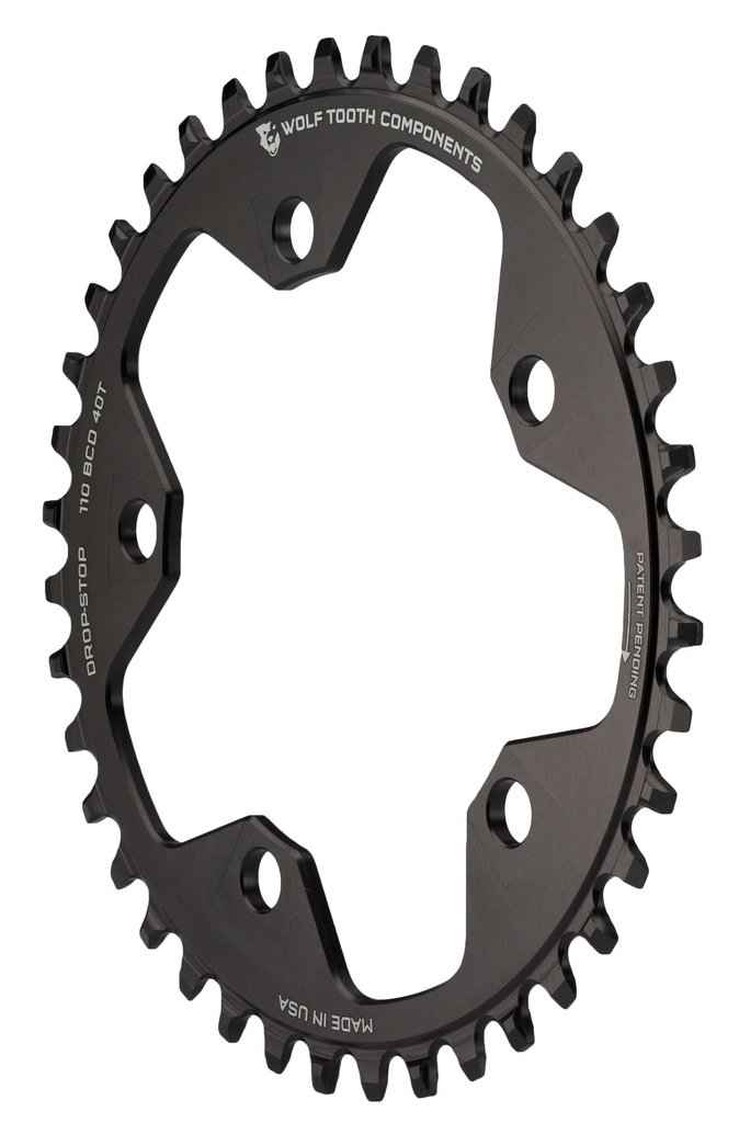 超人気ブティック chainring stop drop COMPONENTS* TOOTH WOLF (PCD110) BLUE - パーツ
