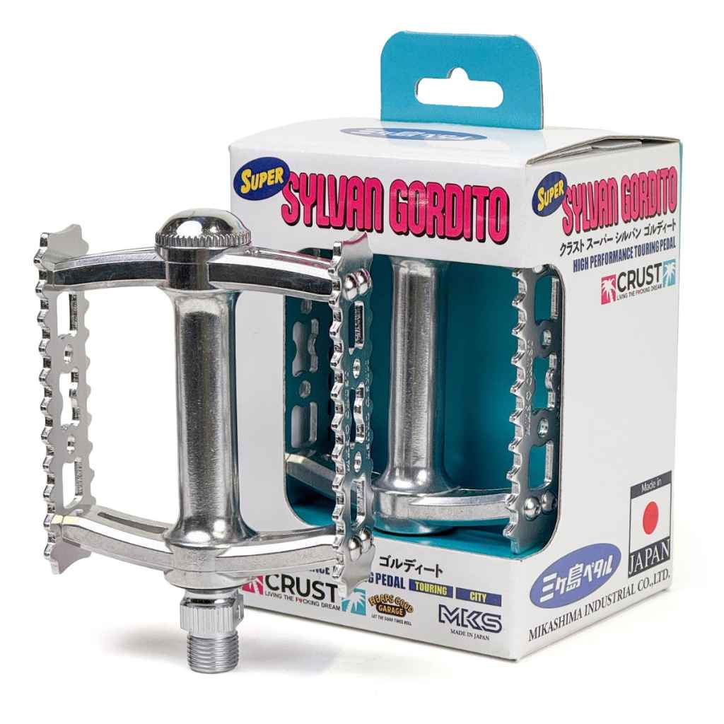 MKS×CRUST* super gordito pedal (silver) - BLUE LUG ONLINE STORE