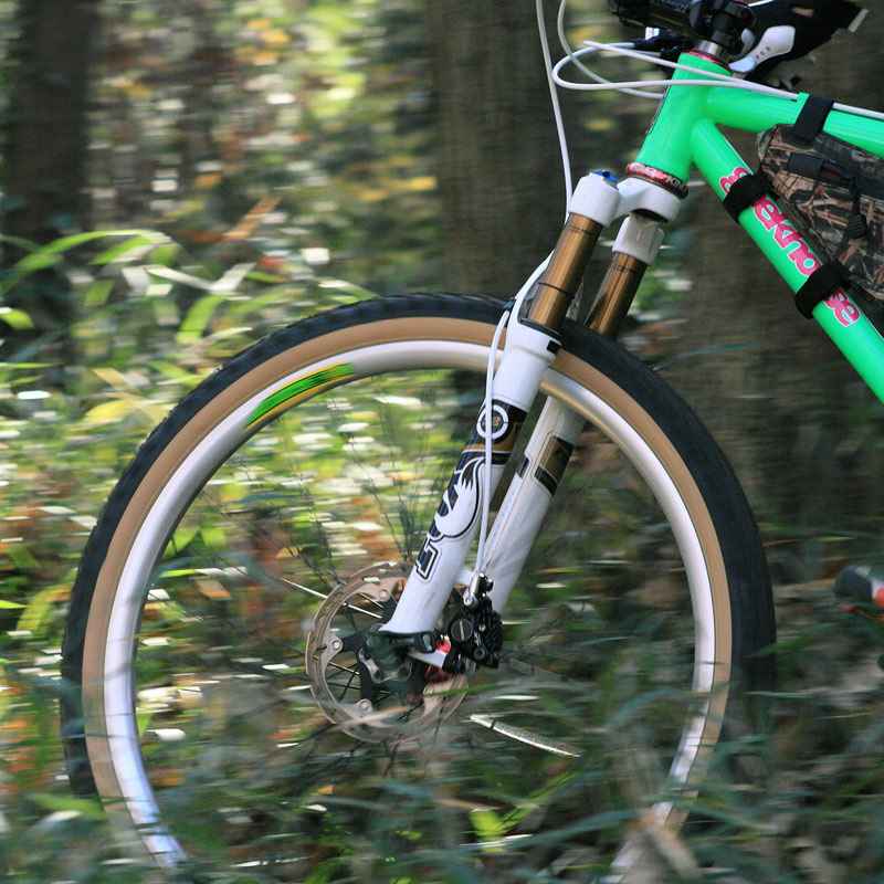 FAIRWEATHER* for XC tire by CG (black/skin) - BLUE LUG