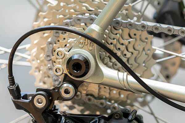 ALL-CITY* space horse disc frame set (champagne) - BLUE LUG