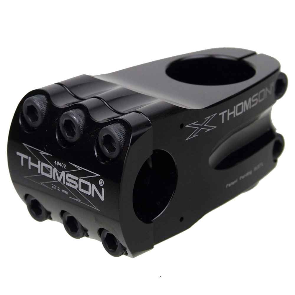 （訳ありセール 格安） bmx THOMSON* stem STORE ONLINE LUG BLUE - (22.2mm/0°/black) パーツ