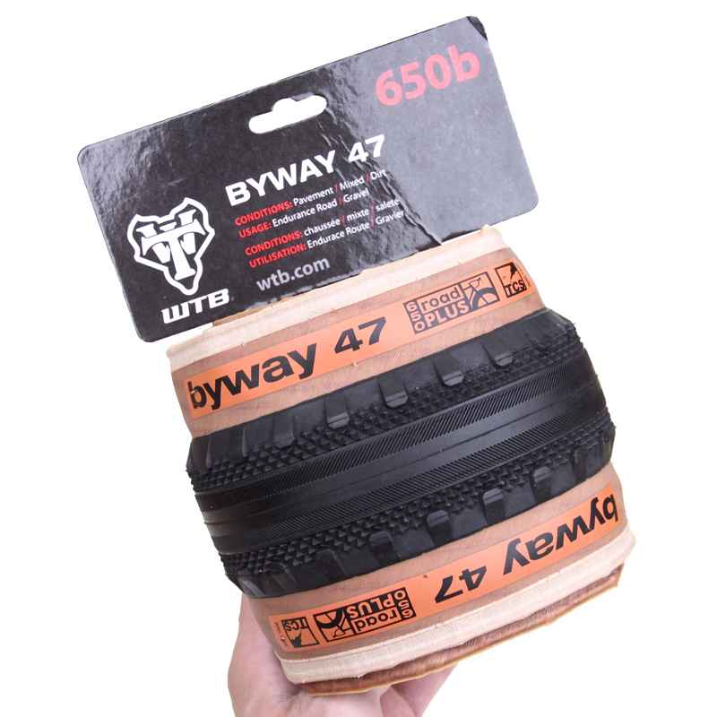 WTB* byway road+ tire 650B (black/skin) - BLUE LUG ONLINE STORE