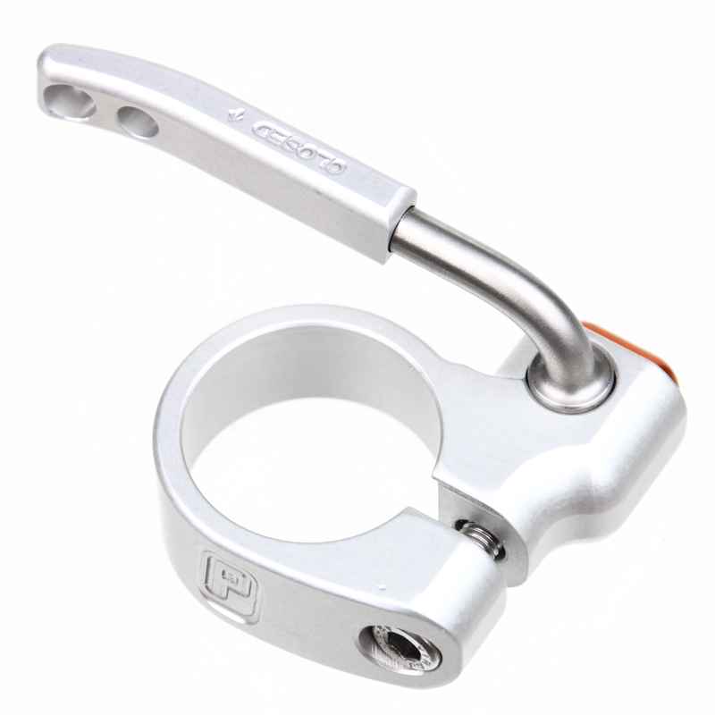 PAUL* quick release seatpost collar (black/orange) - BLUE
